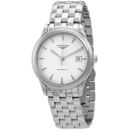 Longines Flagship Automatic White Dial Mens Watch l4.974.4.12.6