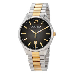 Mathey-Tissot Urban Quartz Black Dial Two-tone Mens Watch h411mbn