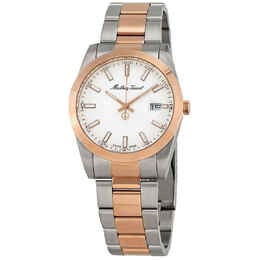 Mathey-Tissot Mathey I Quartz White Dial Mens Watch h450ra
