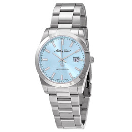 Mathey-Tissot Mathy I LE Quartz Blue Dial Mens Watch h451bu