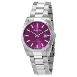Mathey-Tissot Mathy I LE Quartz Purple Dial Mens Watch h451pu