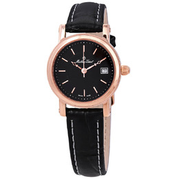 Mathey-Tissot City Black Dial Ladies Watch d31186pn