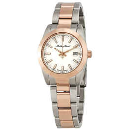 Mathey-Tissot Mathey I Quartz White Dial Ladies Watch d450ra