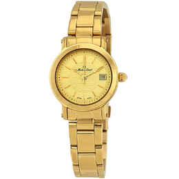 Mathey-Tissot City Gold Dial Ladies Watch d31186mpdi