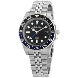 Mathey-Tissot GMT Automatic Batman Bezel Mens Watch h903atnb