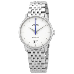 Mido Baroncelli III White Dial Mens Automatic Watch M0274261101800