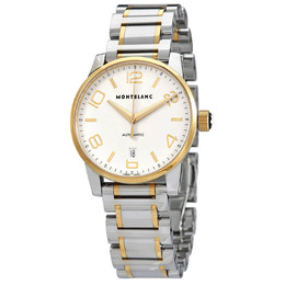Montblanc Timewalker Automatic Silver Dial Mens Watch 106502