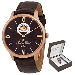 Mathey-Tissot Edmond LE Open Heart Automatic Mens Watch mc1886pi
