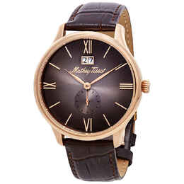 Mathey-Tissot Edmond Quartz Brown Dial Mens Watch h1886qpm