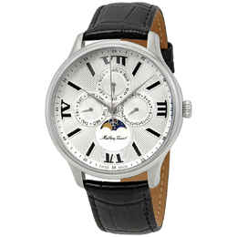 Mathey-Tissot Edmond Moon Phase Silver Dial Mens Watch h1886rai
