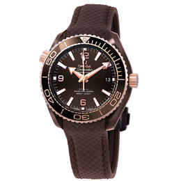 Omega Seamaster Planet Ocean Automatic Brown Dial Mens Watch 215.62.40.20.13.001