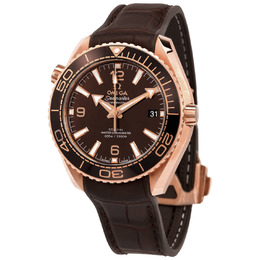 Omega Seamaster Automatic 18kt Sedna Gold Mens Watch 215.63.40.20.13.001
