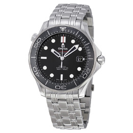 Pre-owned Omega Seamaster Professional Black Dial Mens Watch 212.30.41.20.01.003