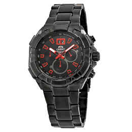 Orient Enterprise Chronograph FTV00004B - Black Dial Mens Watch
