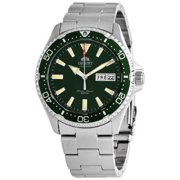 Orient Kamasu Automatic Green Dial Mens Watch ra-aa0004e19b