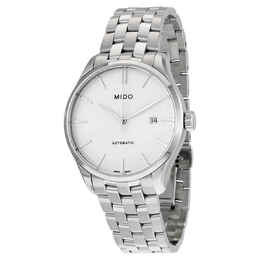 Mido Belluna II Automatic Silver Dial Mens Watch m0244071103100