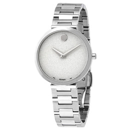 Movado Museum Classic Quartz White Dial Ladies Watch (0607518)