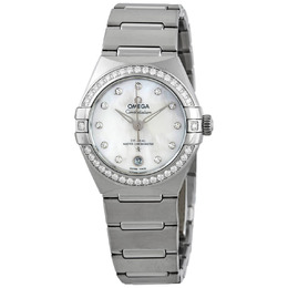 Omega Constellation Automatic Chronometer Diamond Ladies Watch 131.15.29.20.55.001