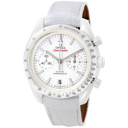 Omega Speedmaster Moonwatch White Side of the Moon Mens Watch 31193445104002 311.93.44.51.04.002