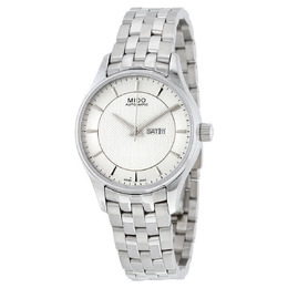 Mido Belluna Automatic Silver Dial Ladies Watch m0012301103191