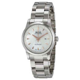 Mido Multifort Automatic Mother of Pearl Dial Stainless Steel Ladies Watch m0050071110100