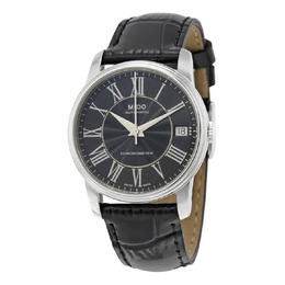 Mido Baroncelli III Automatic Black Dial Ladies Watch - Ref: M0102081605320