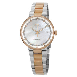 Mido Commander II M0142072211680 Automatic White Mother of Pearl Dial Watch