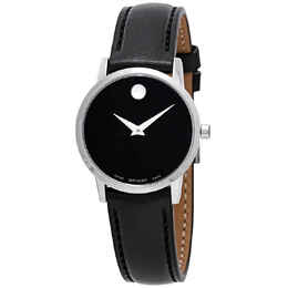 Movado Museum Classic Black Dial Ladies Watch (Art. 0607274)