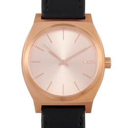 Nixon Time Teller Quartz Rose Dial Ladies Watch A045-1932-00