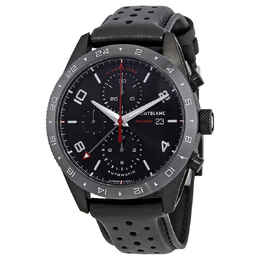 Montblanc TimeWalker Chronograph 116102, Black Dial Automatic Mens Watch