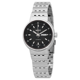 Mido X Automatic Black Dial Stainless Steel Ladies Watch m733041812