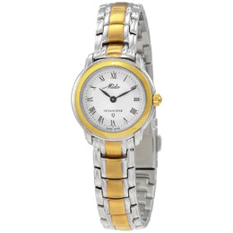 Mido Ocean Star Quartz White Dial Ladies Watch m74409211