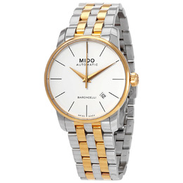 Mido Baroncelli II Automatic White Dial Mens Watch m86009761