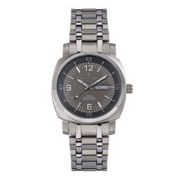 Nautis Stealth Quartz Grey Dial Mens Watch GL2087-G