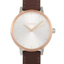 Nixon A108-2632-00: Analog Quartz Women's Watch with Rose Gold Accents