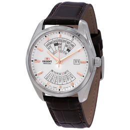 Orient Multi Year Automatic White Dial Mens Watch RA-BA0005S10B