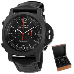 Panerai Luminor Chrono Flyback Ceramica Chronograph Automatic Mens Watch pam01298