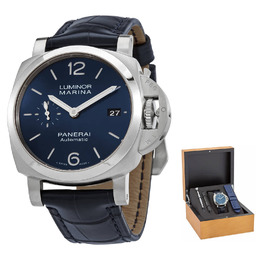 Panerai Luminor Marina Automatic Blue Dial Mens Watch pam01393