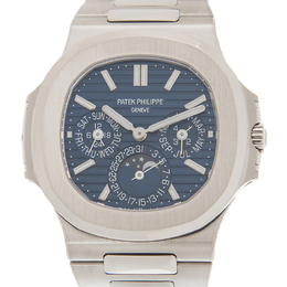Patek Philippe Nautilus Perpetual Automatic Blue Dial Mens Watch 5740/1g-001