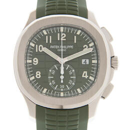 Patek Philippe Aquanaut Chronograph Automatic Green Dial Mens Watch 5968g-010
