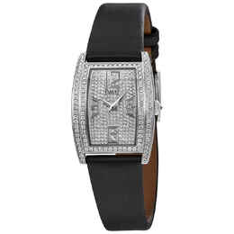 Piaget Limelight Diamond-set Dial Black Satin Ladies Watch g0a37091