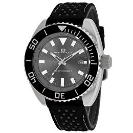 Oceanaut Submersion OC0520 Men's Grey Dial Stainless Steel Chronograph with Black Rubber Strap