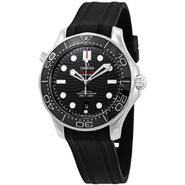 Omega Seamaster Automatic Black Dial Mens Watch 210.32.42.20.01.001
