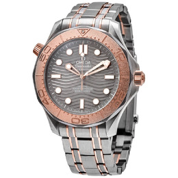Omega Seamaster Automatic Grey Dial Mens Watch 210.60.42.20.99.001