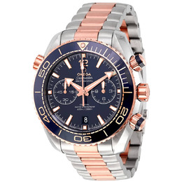Omega Seamaster Planet Ocean Chronograph Sedna Gold Automatic Mens Watch 215.20.46.51.03.001