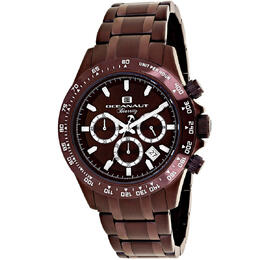Oceanaut Biarritz Chronograph Quartz Brown Dial Mens Watch oc6116