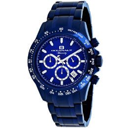Oceanaut Biarritz Chronograph Quartz Blue Dial Mens Watch OC6117