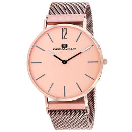 Oceanaut Magnete Quartz Rose Gold Dial Mens Watch OC0105