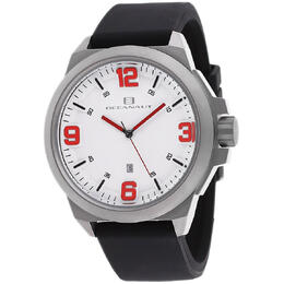 Oceanaut Armada Quartz White Dial Mens Watch oc7115