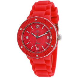 Oceanaut Acqua Quartz Red Dial Ladies Watch OC0225